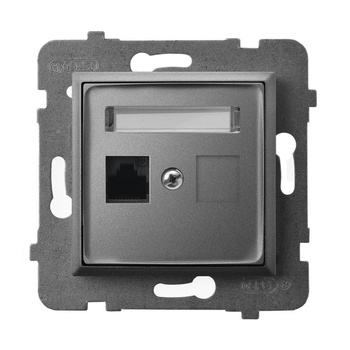 Ospel aria GPK-1U/K/m/70 Gniazdo komputerowe pojedyncze, kat. 5e MMC