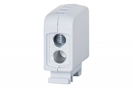 F-ELEKTRO F2.0133 LZ Listwa zaciskowa w korpusie 2x35mm2 / 2x35mm2 - szara