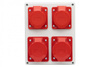 F-ELEKTRO F3.0292 Rozdzielnica R-240 3x16/5, 32/5