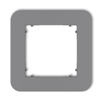 KARLIK MINI 27MRTZ-1 Ramka uniwersalna pojedyncza zaokrąglona z tworzywa