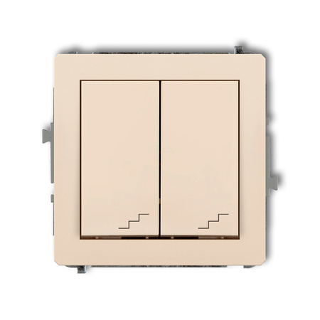KARLIK DECO 1DWP-33 Łącznik podwójny schodowego