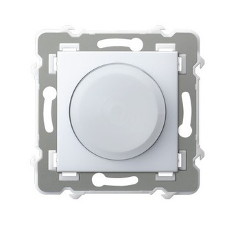 OSPEL SZAFIR ŁP-8ZL2/m/00 Ściemniacz uniwersalny biały