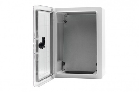 F-ELEKTRO F1.0334 Szafa. 300x350x165 mm IP65  drzwi przeźroczyste
