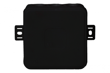 F-ELEKTRO F1.0296 Puszka hermetyczna V7, termoplast 100x100x41 IP54, czarna-klik