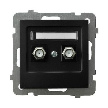 Ospel as GPA-2GF/m/33 Gniazdo antenowe typu F podwójne