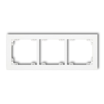KARLIK DECO DR-3 Ramka uniwersalna potrójna z tworzywa