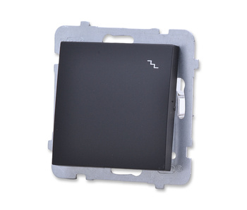 OSPEL AS ŁP-3G/m/33 łącznik schodowy czarny metalik