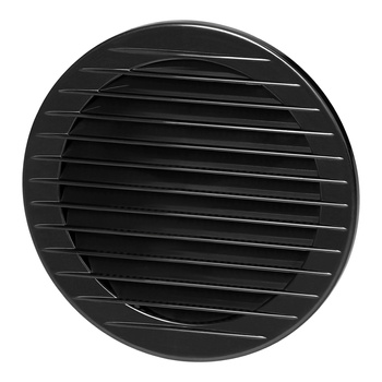 Kratka okrągła z siatką Ø150, grafitowa