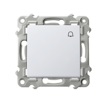 OSPEL SZAFIR ŁP-6Z/m/00 Łącznik zwierny "dzwonek" biały