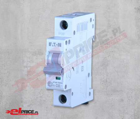 Eaton hn-c32/1 wyłącznik nadprądowy 1p c 32a 6ka ac