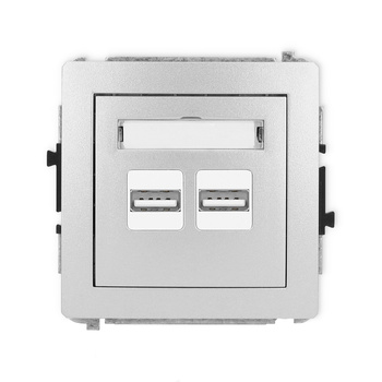 KARLIK DECO 7DCUSB-6  Ładowarka USB podwójna  2xUSB A