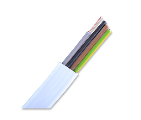 Przewód kabel płaski YDYpżo 4x1,5 instal lumen 450/750V NKT 100m 172153014C0100