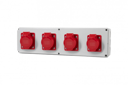 F-ELEKTRO F3.0433 Roz. HORIZONTAL B 2x16/5, 2x32/5