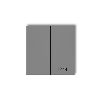 KARLIK produkty  uzupełniające 27MKLH-2 Klawisze podwójne do łączników IP 44 ICON