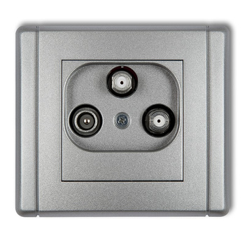 KARLIK FLEXI 7FGSN  Gniazdo abonenckie 2 wyjścia SAT + TV