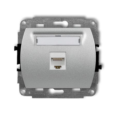 KARLIK TREND 7GK-1e Gniazdo komputerowe pojedyńcze 1xRJ45