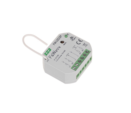 F&F FW-LED2P dwukanałowy radiowy sterownik LED 12V DC
