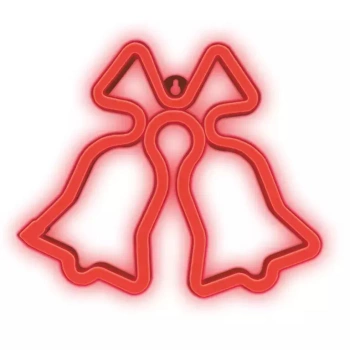PLASTROL Neon T-90864 Neon LED CHRISTMAS DZWONKI czerwony FLNE17