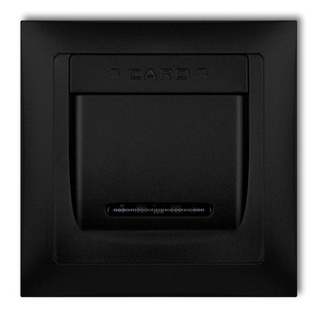 KARLIK DECO 12DSHSO-1 Łącznik hotelowy z ramką uniwersalną pojedynczą z tworzywa  DECO Soft