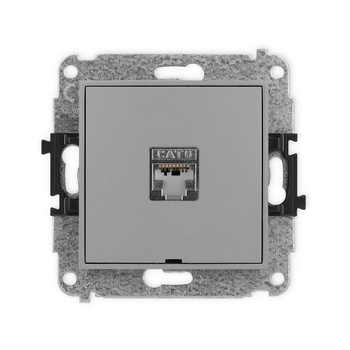 KARLIK MINI 27MGKBO-1e  Gniazdo komputerowe pojedyńcze  1xRJ45