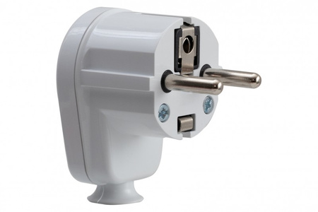 F-ELEKTRO Wtyczka kątowa z uziemieniem WT16U F6.0038