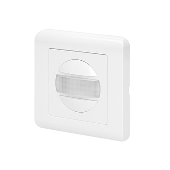 Czujnik ruchu, 2 żyłowy, 160st. IP20, 500W, do puszki