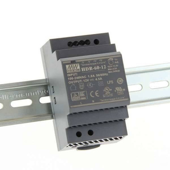 Zasilacz HDR-60-12 4,5A 60W 12V DIN
