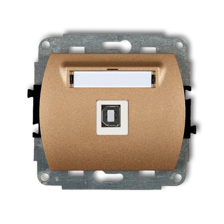 KARLIK TREND 8GUSB-3  Gniazdo pojedyńcze  USB A-B 2.0