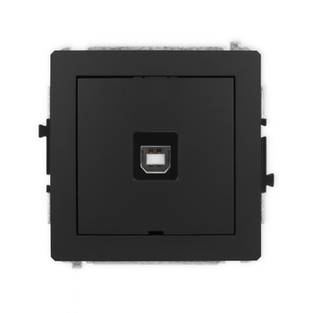 KARLIK DECO 12DGUSBBO-3  Gniazdo pojedyńcze  USB A-B 2.0