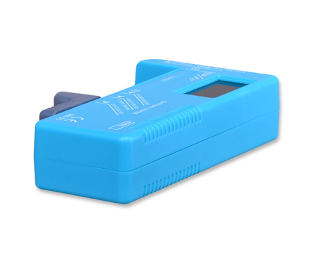 Emos tester lcd baterii aaa a c d 9v pastylek