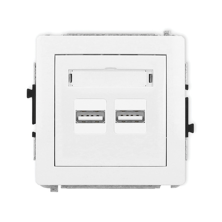 KARLIK DECO 25DCUSB-6  Ładowarka USB podwójna  2xUSB A