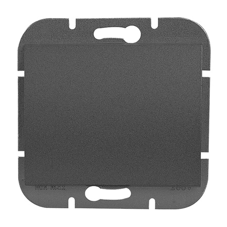 Łącznik p/t schodowy Onyx, 10A, 250V, WP-5O, czarny