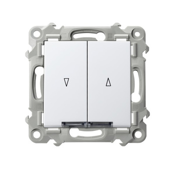 OSPEL SZAFIR ŁP-7ZBS/m/00 Łącznik żaluzjowy z podświetleniem z blokadą