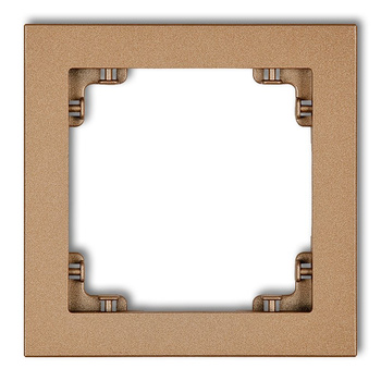 KARLIK DECO 8DR-1 Ramka uniwersalna pojedyncza z tworzywa
