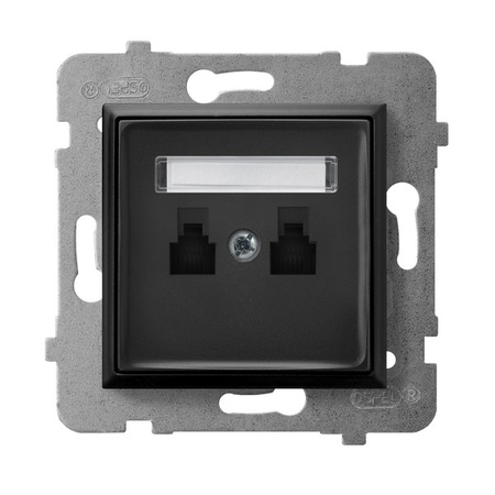 Ospel aria GPT-2UN/m/33 Gniazdo telefoniczne podwójne niezależne