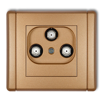 KARLIK FLEXI 8FGMV  Gniazdo multimedialne 3F DATA (Vectra)