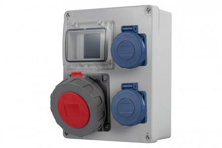 F-ELEKTRO F3.0323 Rozdzielnica R-240 4M 16/5, 2x230V    IP65