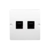 Kontakt-Simon Basic Gniazdo RJ45 pojedyncze kat. 5e BMTF2.02/11 Biały