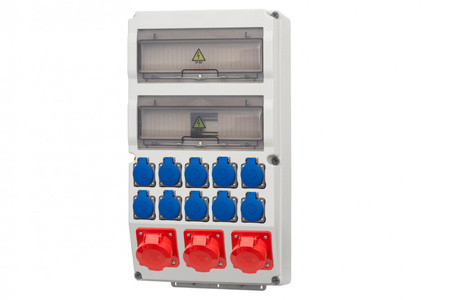 F-ELEKTRO F3.0821  Rozdzielnica CAJA 26M 16/5, 2x32/5, 10x230V