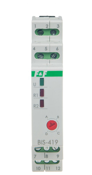F&F Sekwencyjny przekaźnik bistabilny BIS-419 230 V