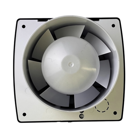 Wentylator domowy Eol F10B Onyx STANDARD, fi 100 mm, kolor czarny
