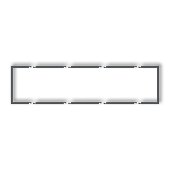 KARLIK prod. uzupełniające 28DRW-4 Ramka wypełniająca poczwórna DECO