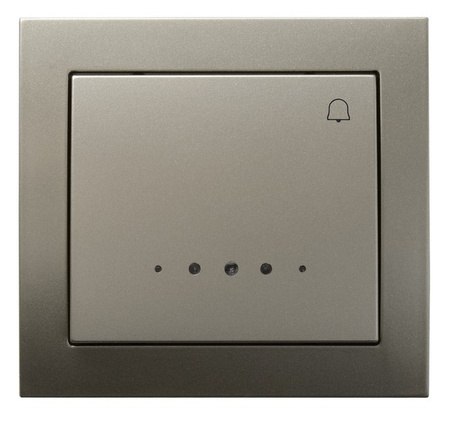 OSPEL KIER ŁP-6WS/45 Łącznik zwierny "dzwonek" z podświetleniem