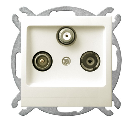 OSPEL IMPRESJA GPA-YS/m/27 Gniazdo RTV-SAT końcowe