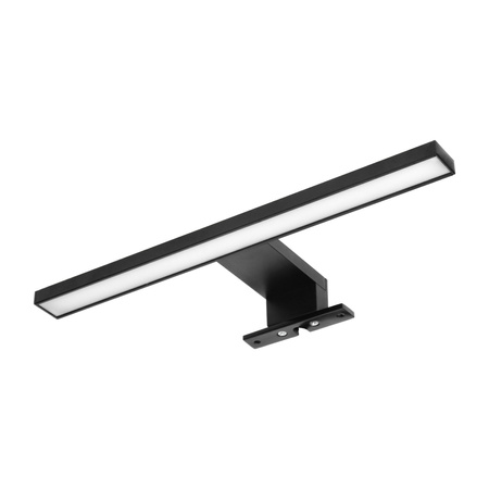 NORTES LED 5W, lampa nad lustro, 320lm, 4000K, dł. 30 cm, aluminium, czarna