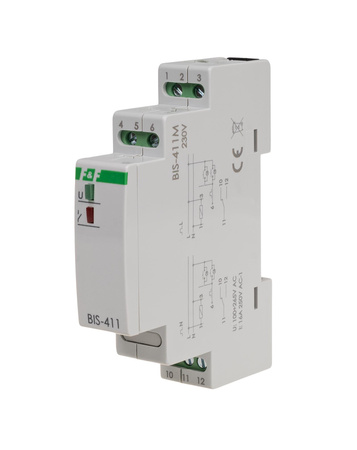 F&F Przekaźnik bistabilny BIS-411M 230V z pamięcią styku