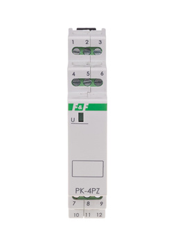 F&F Elektromagnetyczny przekaźnik  PK-4PZ 110 V