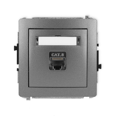 KARLIK DECO 11DGK-11  Gniazdo komputerowe pojedyńcze  1xRJ45