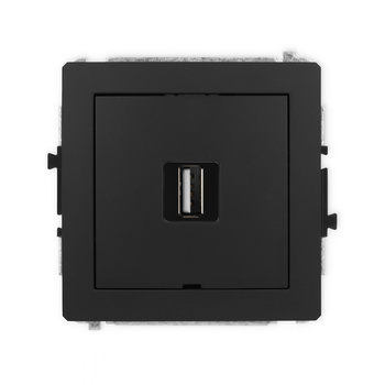 KARLIK DECO 12DGUSBBO-1  Gniazdo pojedyńcze  USB A-A 2.0