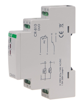 F&F Przekaźnik rezystancyjny CR-810 DUO
